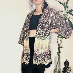 Floral Printed Kimono